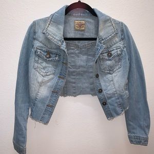 Highway Jeans Cropped Denim Jacket